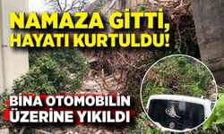 Camide olduğu için faciadan kıl payı kurtuldu