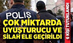 Narkotik Operasyonu; Çok miktarda uyuşturucu ve silah ele geçirildi