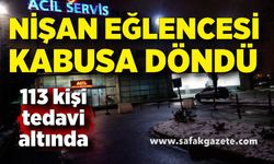 Nişan Eğlencesi Kabusa Döndü: Zehirlenenlerin Sayısı 113