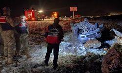 Otomobil takla attı, sürücü ağır yaralandı