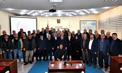 Ovacık Muhtarlarından İl Özel İdaresi’ne teşekkür ziyareti