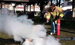 Paniğe değil bilgiye yer var: BELMEK’te yangın tatbikatı