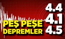 Sındırgı beşik gibi sallandı: Gün içinde 3 deprem