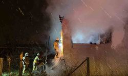 Polis devriyede fark etti, yangın büyümeden önlendi