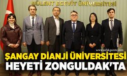 Şangay Dianji Üniversitesi heyeti Zonguldak'ta