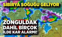 Sibirya Soğuğu Geliyor: Zonguldak Dahil Birçok İlde Kar Alarmı!