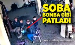 Soba patladı: Çırak yaralandı