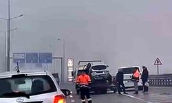 Ters şeritten gelen otomobil ortalığı birbirine kattı