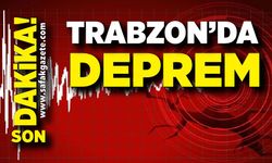 Trabzon'da Deprem Çevre İllerde de Hissedildi