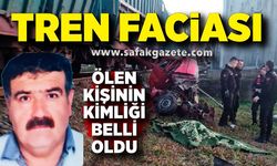Çaycuma'da tren faciasında ölen kişinin kimliği belli oldu