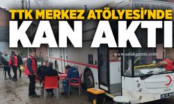 TTK Merkez Atölyesi'nde kan aktı