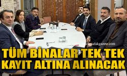 Devrek'te tüm binalar tek tek kayıt altına alınacak