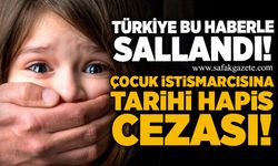 Türkiye bu haberle sallandı: Çocuk istismarcısına tarihi hapis cezası!