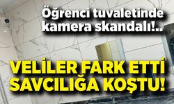 Öğrenci Tuvaletlerine Kamera İddiası: İnceleme Başlatıldı