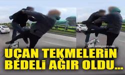 Uçan tekmelerin bedeli ağır oldu...