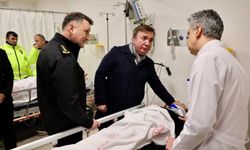 Vali Aydoğdu’dan Yaralı Polis Memurlarına Hastane Ziyareti