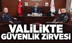 Valilikte güvenlik zirvesi