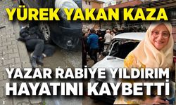 Feci kazada ağır yaralanan yazar hayatını kaybetti