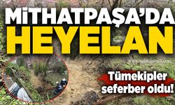 Yoğun yağış sonrası Mithatpaşa’da heyelan! Tüm ekipler seferber oldu