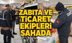 Zabıta ve Ticaret Müdürlüğü ekipleri sahada