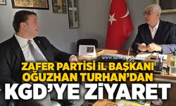 Zafer Partisi Zonguldak İl Başkanı Turhan’dan KGD’ye ziyaret