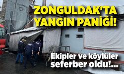 Zonguldak'ta yangın paniği: Ekipler ve köylüler seferber oldu