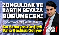 Karadeniz’de Kış Şovu Başlıyor! Zonguldak ve Bartın İçin Kar Senaryosu Değişti: Daha Güçlüsü Geliyor