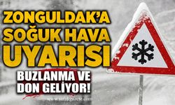Zonguldak’a soğuk hava uyarısı: Buzlanma ve don geliyor!