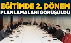 Zonguldak'ta eğitimde 2. dönem planlamaları görüşüldü