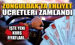 Zonguldak’ta ehliyet ücretleri zamlandı! İşte yeni kurs fiyatları...