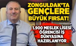 Zonguldak’ta gençlere büyük fırsat! 1.900 meslek lisesi öğrencisi iş dünyasına hazırlanıyor