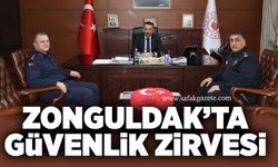 Zonguldak’ta güvenlik zirvesi: Asayiş tedbirleri masaya yatırıldı