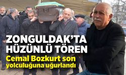 Zonguldak’ta hüzünlü tören; Cemal Bozkurt son yolculuğuna uğurlandı