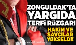 Zonguldak’ta yargıda terfi rüzgarı: Hakim ve Savcılar yükseldi!