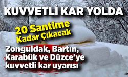 Batı Karadeniz’de Kış Geri Döndü: Kuvvetli Kar Yolda