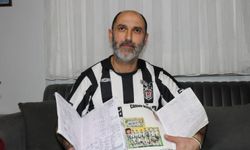 25 yıldır Beşiktaş maçlarını tek tek deftere yazıyor