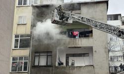 Şişli’de 5 katlı binada korkutan yangın
