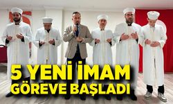 Alaplı’da 5 Yeni İmam Göreve Başladı