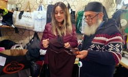83'lük terzi, ilk günkü aşkla mesleğini sürdürüyor