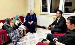 AK Parti Merkez İlçeden depremzede ziyareti