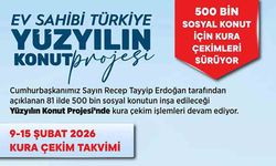 500 Bin Konut Projesinde 9-15 Şubat Kura Takvimi Açıklandı