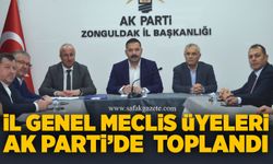 AK Parti İl Genel Meclisi toplantısı il binasında yapıldı