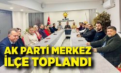 AK Parti Merkez İlçe Toplandı