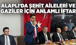 Alaplı’da şehit aileleri ve gaziler için anlamlı iftar