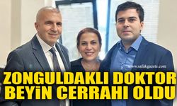 Zonguldaklı doktor beyin cerrahı oldu