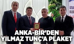 Anka-Bir’den Yılmaz Tunç’a plaket
