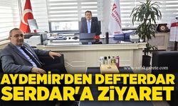 Denetimli Serbestlik Müdürü Aydemir’den Defterdarlık ziyareti