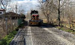 Aydınpınar Şöse Mahallesi’nde yol seferberliği başladı