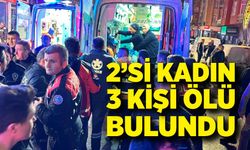 Evde 3 Kişi Silahla Öldürülmüş Bulundu