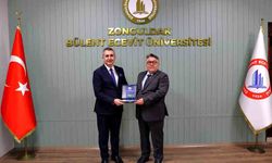 BEUN Rektörü Özölçer, Namal’ı makamında kabul etti